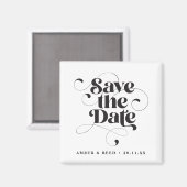 De fancy Doopvont van het Manuscript Elegant spare Magneet (Voorkant / Achterkant)