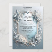 De Fancy metaalglam glanzende high-end zilveren br Kaart (Voorkant)