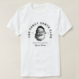 ‘De Fancy Santa Club’ - Kerst Kunstprint  T-shirt