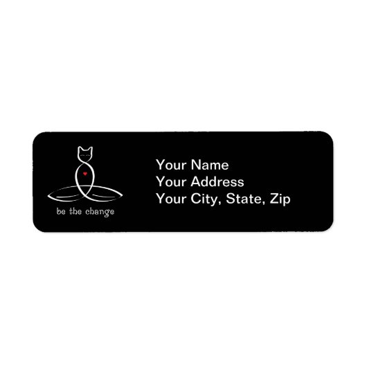 De Fancy stijltekst wijzigen. Etiket (Voorkant)