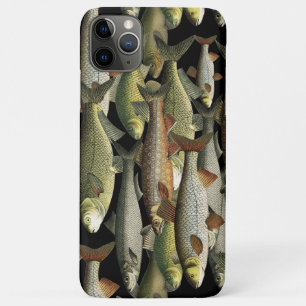 De fantasie van Cool Fish Pattern Angler iPhone 11 Pro Max Hoesje