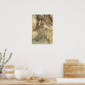 De  Fantastische Kunst van de Magic Cup Poster (Keuken)