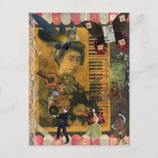 De Fantastische stad Muse Briefkaart (Voorkant)