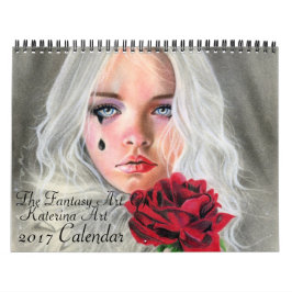 De Fantasy Art van Katerina Art 2017 wandkalender Kalender