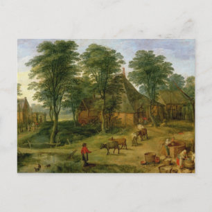 De Farmyard Briefkaart