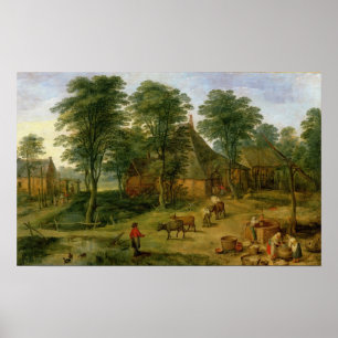 De Farmyard Poster
