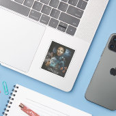 De fascinerende Valak Horor-films Sticker (Laptop met iPhone)