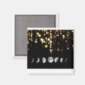 de fasen van volle maan magneet (Voorkant / Achterkant)