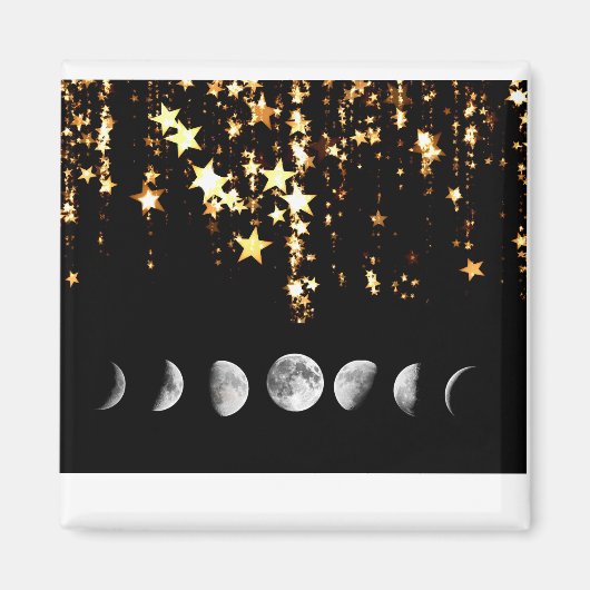 de fasen van volle maan magneet (Voorkant)