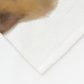 De Fat Shiba Inu Pattern Blanket Fleece Deken (Hoek)