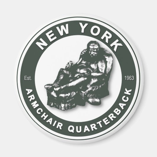DE FAUTEUIL QB - New York JETS Magneet (Voorkant)