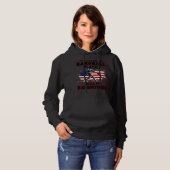 De favoriete Baseball Player roept me Big Brother  Hoodie (Voorkant volledig)