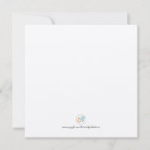 De favoriete Jester-uitnodiging van de koning Kaart (Achterkant)