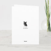 De favoriete kindertypografie van mijn vader kaart (Achterkant)