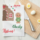 De favoriete koekjes van mama theedoek (Quarter Fold)