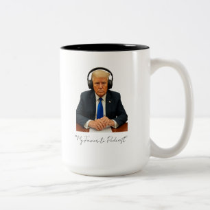 De favoriete podcast van Donny Tweekleurige Koffiemok