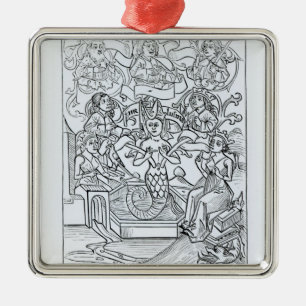 De Fay Melusine Metalen Ornament