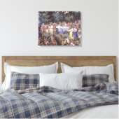 De Feast van de Goden (olie op canvas) Canvas Afdruk (Insitu (Slaapkamer))