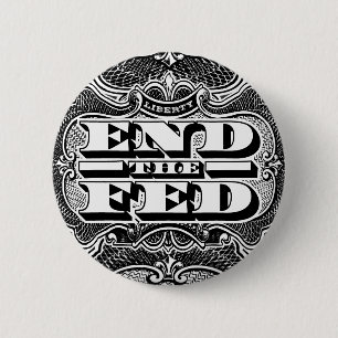 De Fed-Button beëindigen Ronde Button 5,7 Cm