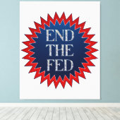 De Fed Stars Wall Art beëindigen Canvas Afdruk (Insitu (Houten vloer))