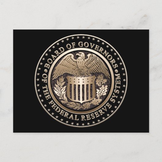 De Federal Reserve Briefkaart (Voorkant)