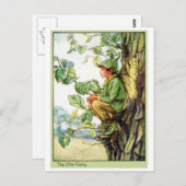 De Fee van de Boom van de iep Briefkaart (Voorkant / Achterkant)