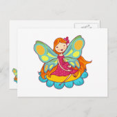 De Fee van de tuin Briefkaart (Voorkant / Achterkant)