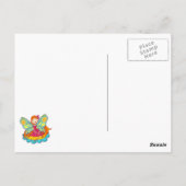 De Fee van de tuin Briefkaart (Achterkant)