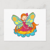 De Fee van de tuin Briefkaart (Voorkant)