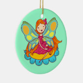 De Fee van de tuin Keramisch Ornament (Rechts)