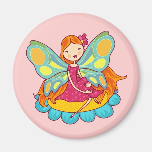 De Fee van de tuin Magneet (Voorkant)