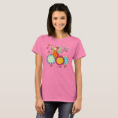 De Fee van de tuin met Bloemen T-shirt (Voorkant volledig)