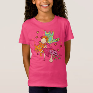 De Fee van de tuin op Paddestoel T-shirt