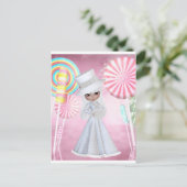 De Fee van Sugarplum Briefkaart (Staand voorkant)