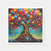 De feestboom servet (Voorkant)