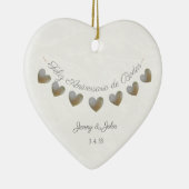 de feestdag in de bodas keramisch ornament (Rechts)