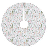 De feestdag van de waterverf van de Nutcracker, ge Kerstboom Rok (Voorkant)