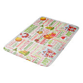 De feestdagen badmat (Gekanteld)