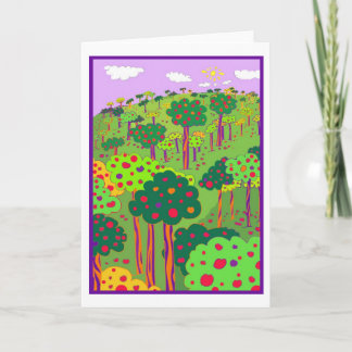 De feestelijke Kaart van de Boomgaard