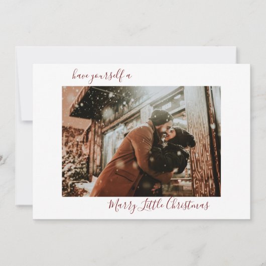 De feestelijke kerstrood bespaart de datum feestdagenkaart