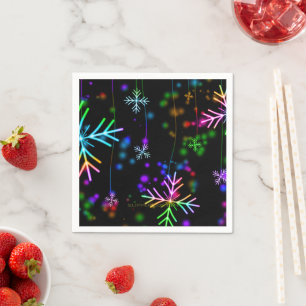 De feestelijke levendige kerstsfeer van SlipperyJo Servet