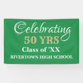 De feesttijd. DOUANE-klasse reünie banner (Horizontaal)