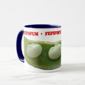 De FEFIFO FUM Bean mok van de Giant (Voorkant links)