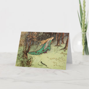 De  feiale kikkerprinses van de Princess Kaart