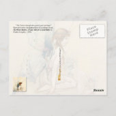 De feiries brachten haar een paar ogen. briefkaart (Achterkant)