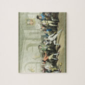 De Fencing Academy van de heer H Angelo, gegraveer Legpuzzel (Verticaal)