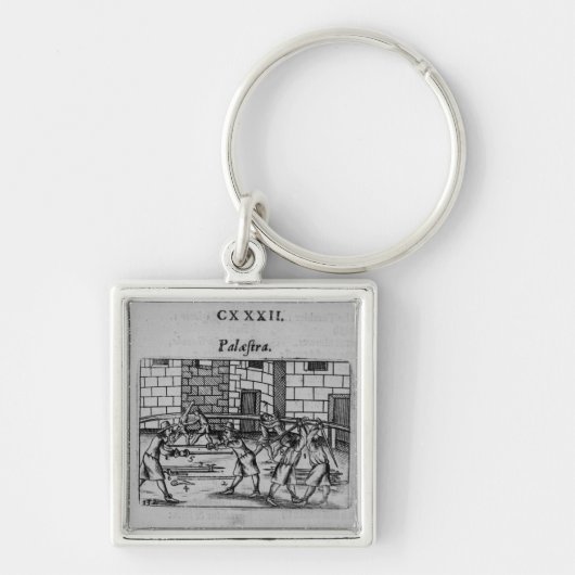 De Fencing School Sleutelhanger (Voorkant)