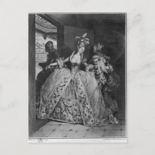 De feodalen briefkaart