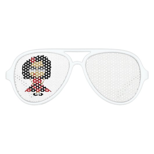 De Fête Aviateur Lunettes Marcedes (Devant)