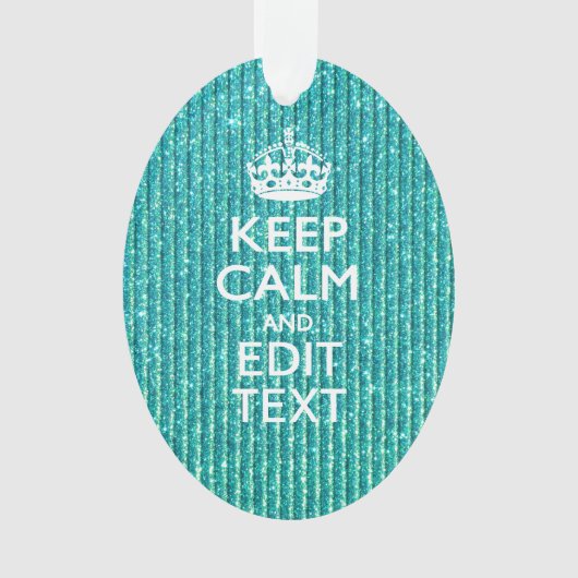 De fête gardez le calme pour avoir votre turquoise (devant)